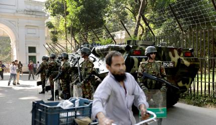 Sporadic violence in Bangladesh ahead of Hasina verdict  