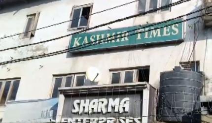 Kashmir Times office raided, ammunition recovered