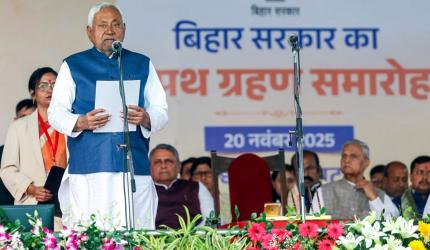 Nitish Kumar sworn in as Bihar CM for record 10th time
