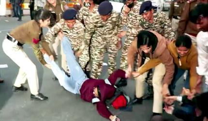 Delhi pepper-spray protestors linked to radicals: Police