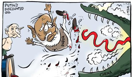 Uttam's Take: Between Russian Bear And Chinese Dragon