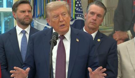 We get along with India very well, but...: Trump on tariff row