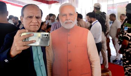 Celebrating Modi@75 In Srinagar