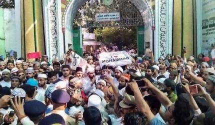 Cleric held after 'I Love Muhammad' row turns violent