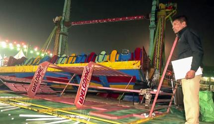 Swing collapses at Haryana fair, cop dies, operator held