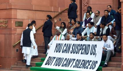 PM's absence was act of fear: Cong MPs write to Birla