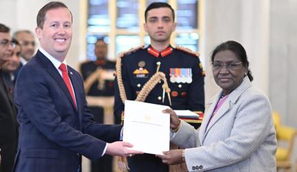 US envoy presents credentials to President Murmu