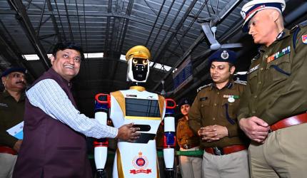 What's This Robot Doing At Vizag Station?
