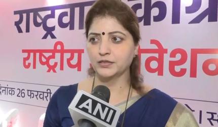 Rupali Chakankar quits NCP women's wing post over rape-accused 'godman' link
