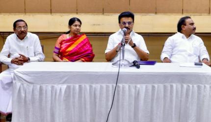 DMK's jibe at allies joining TVK govt causes uproar