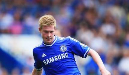 Belgian winger De Bruyne leaves Chelsea for Wolfsburg