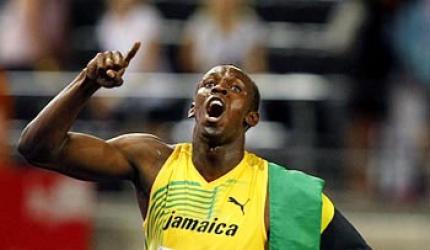 Revealed: How Bolt 'beat air' at world record speed!