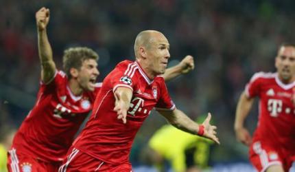 Bayern's Robben set to miss Benfica return leg