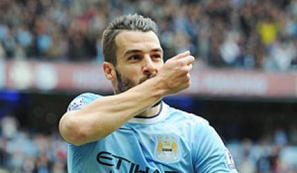 EPL: Negredo, Aguero score as City beat Everton