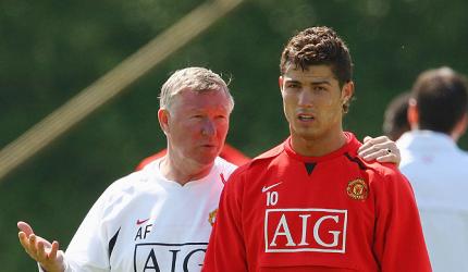 Ferguson reserves high praise for Cristiano Ronaldo in book