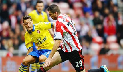 EPL: Ozil impresses in first outing for Arsenal; City misfire at Stoke