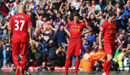 EPL PHOTOS: How Gerrard's slip-up could cost Liverpool in title bid