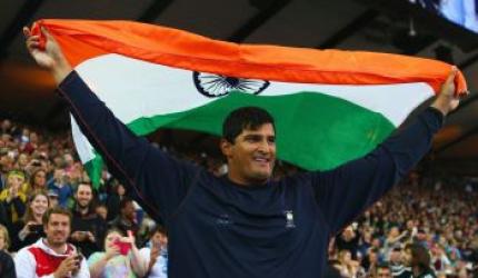 Gowda wins discuss throw, gives India first athletics gold