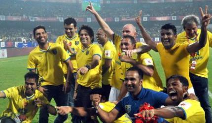 Kerala Blasters stun Chennaiyin in semi-finals first leg