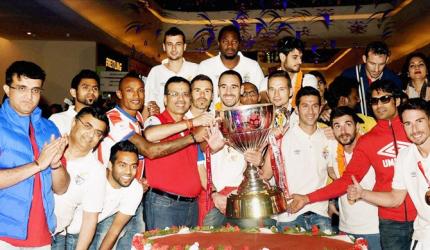 Heroes welcome for ISL champions Atletico de Kolkata