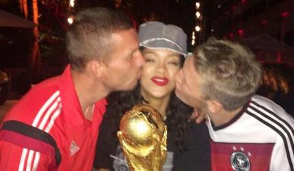 Germany's Podolski goes on selfie spree after World Cup win