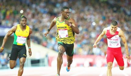 CWG PHOTOS: Golden boy Bailey-Cole steps out of Bolt's shadow