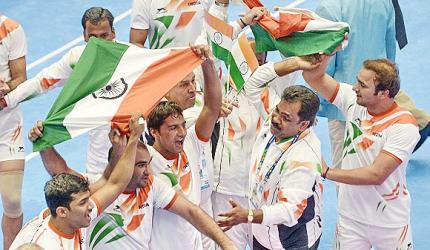 Asian Games: India men, women retain kabaddi gold