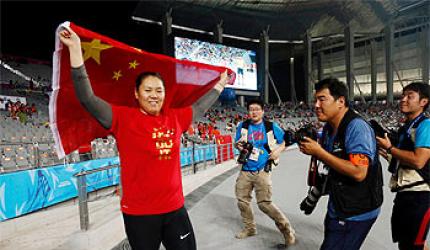 Asian Games: Chinese hammer gold medallist tests positive