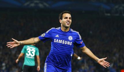 Mourinho praises 'Made in Arsenal' Fabregas