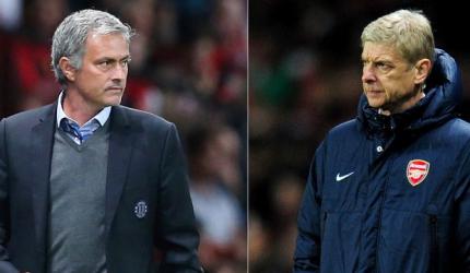 Mourinho congratulates Wenger for completing 18 years at Arsenal