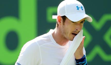 Is pressure a big problem for top ranked Murray?