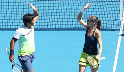 India at Australian Open: Paes, Bopanna advance in mixed doubles