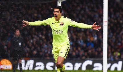 Champions League: Suarez shines in Barca win over City; Juve triumph