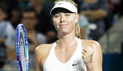 Sharapova wants to win trophies, sangria can certainly wait