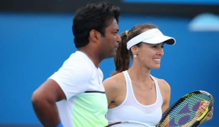 India at Wimbledon: Paes, Sania cruise; mixed day for Bopanna