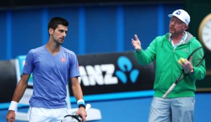 Communicating with Becker not cheating: Djokovic