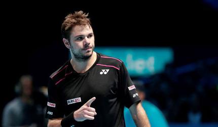 Tour Finals PHOTOS: Wawrinka knocks out Murray; Nadal survives Ferrer