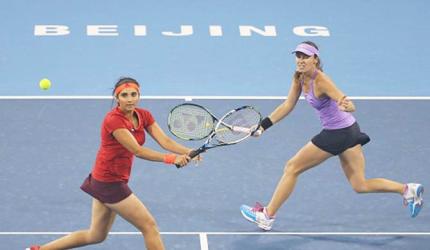 Sania-Hingis enter China Open final, poised for eight crown