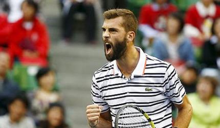 Japan Open: Paire upsets Nishikori, faces Wawrinka in final