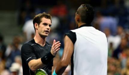 Murray throws support behind embattled Kyrgios