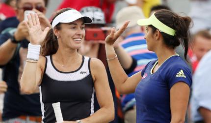 Indians at the US Open: Sania-Martina cruise into last eight