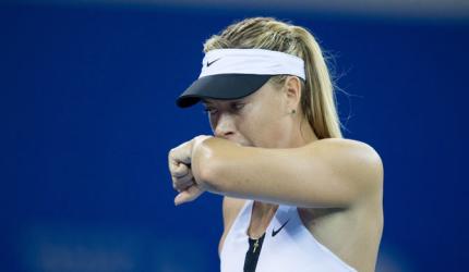 Sharapova not bogged down by latest injury