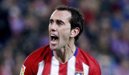 Atletico's talisman Godin back to torment Barca's MSN attack