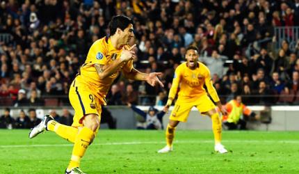 Champions League PIX: Barca beat 10-man Atletico; Bayern edge Benfica