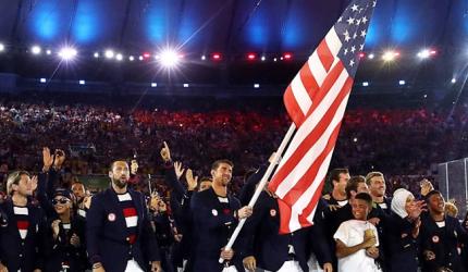 PHOTOS: Rio 2016 flag bearers