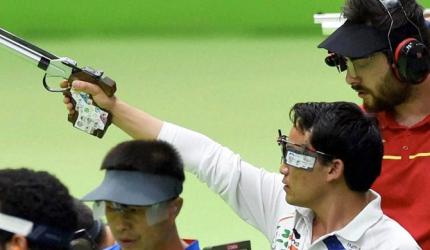 Here's what cost Jitu a medal in 10m air pistol...