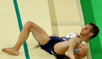 French gymnast Said suffers horror leg break at Rio Olympics