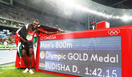 PHOTOS: The gold medallists on Day 10 at the Rio Olympics