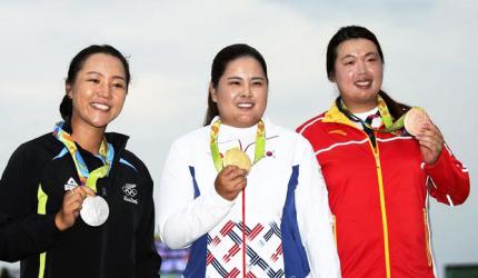 Park silences doubters with golf gold at Rio