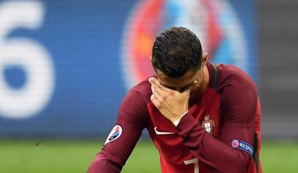 Injured Ronaldo to miss Portugal's World Cup qualifier